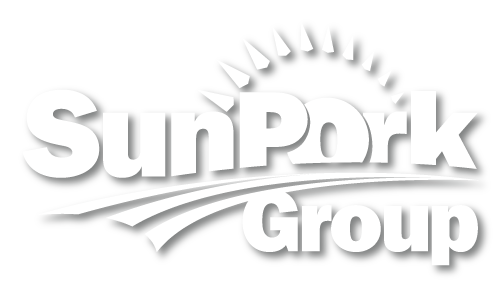 SunPork Group Logo White Transparent